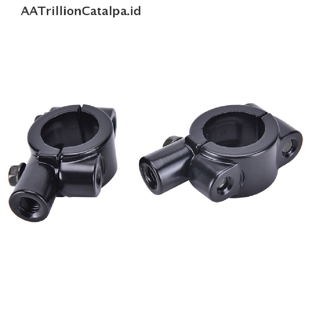 Aatrillioncatalpa Adapter Klem Mount Stang Motor Holder Kaca Spion