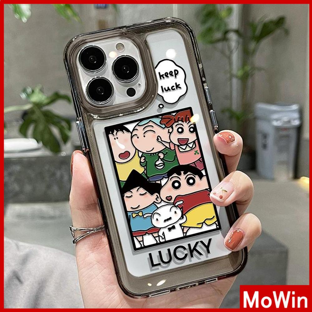 For iPhone 14 Pro Max iPhone Case HD Acrylic High Quality Hard Case Metal Button Protection Camera Shockproof Cartoon Cute Compatible For 14 Plus 13 Pro Max 12 Pro Max 11 XR 7Plus