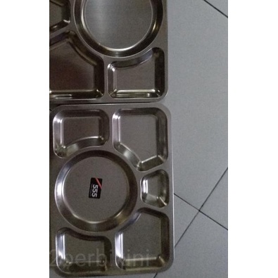 ۞ Tempat makan / food tray (stainless steel) ✭