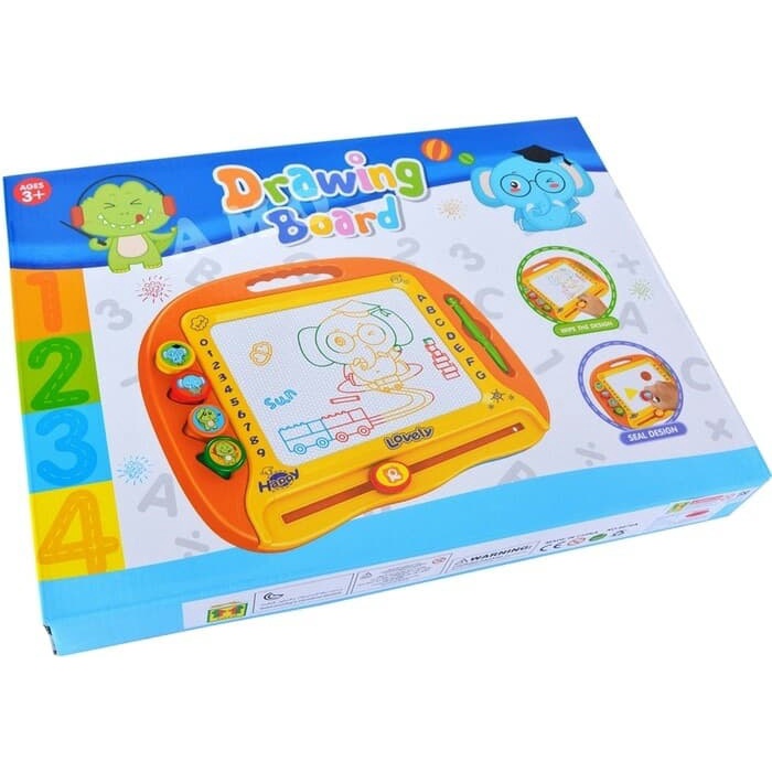 

mainan anak papan tulis magnet drawing magnetic board little painter