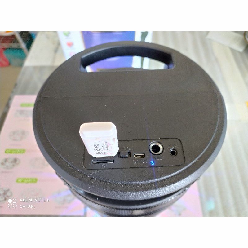 Fleco Speaker Portable Wireless Bluetooth F-5105 F5105 F5105 + Bonus Mic Karaoke