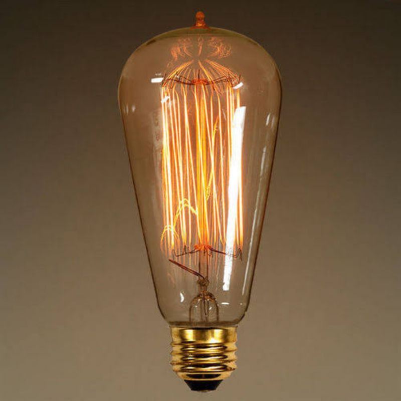 Lampu Pijar Vintage Model Bohlam Edison - 60W - ST64