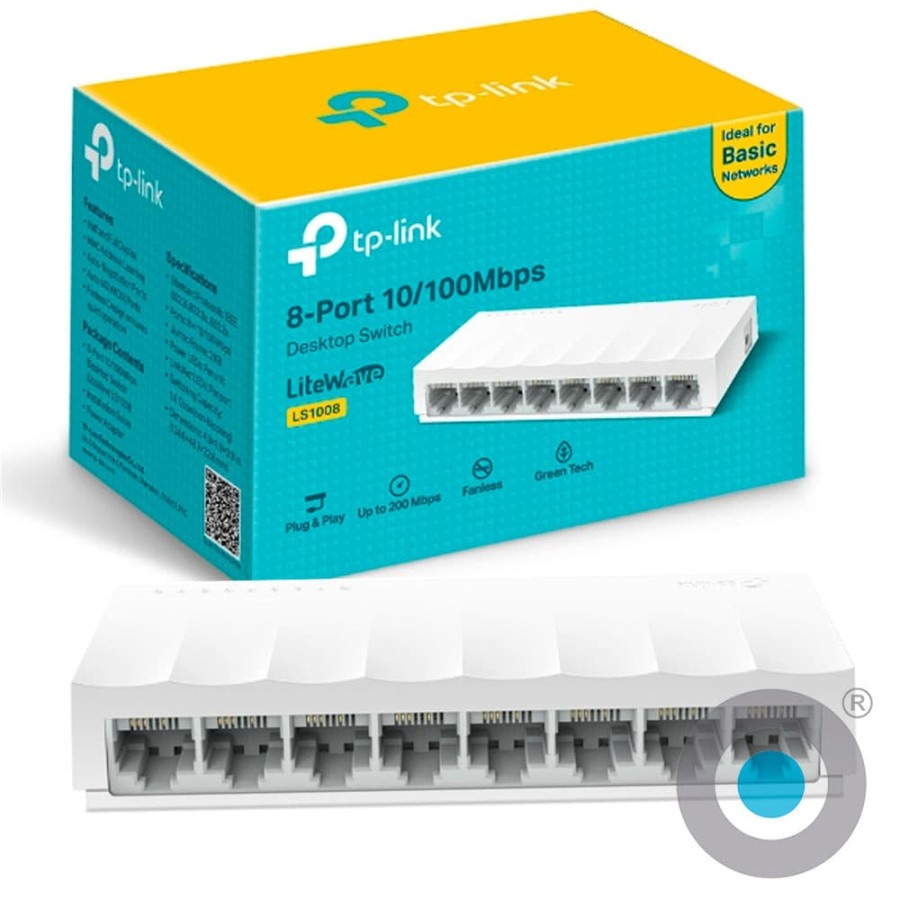 TPLINK TL SF1008D 8 Port 10 100 M TPLINK Switch Hub 8Port