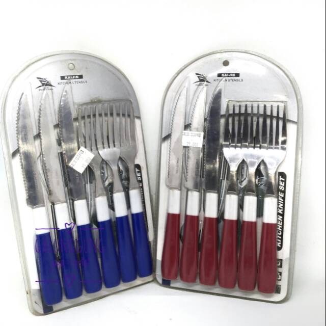 Garpu dan pisau set / garpu / sendok