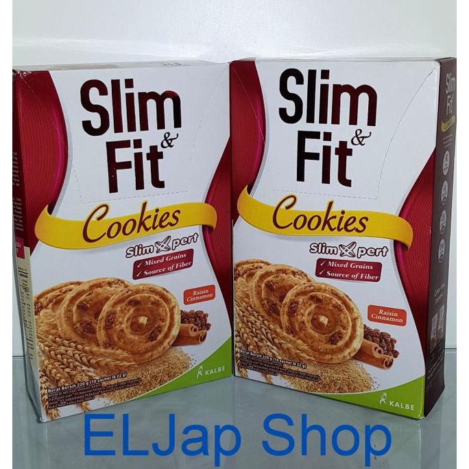 

Big Sale Kue / Cookies Slim and FIt by Kalbe Isi 10 Sachet Rasa Raisin Cinnamon Big Sale