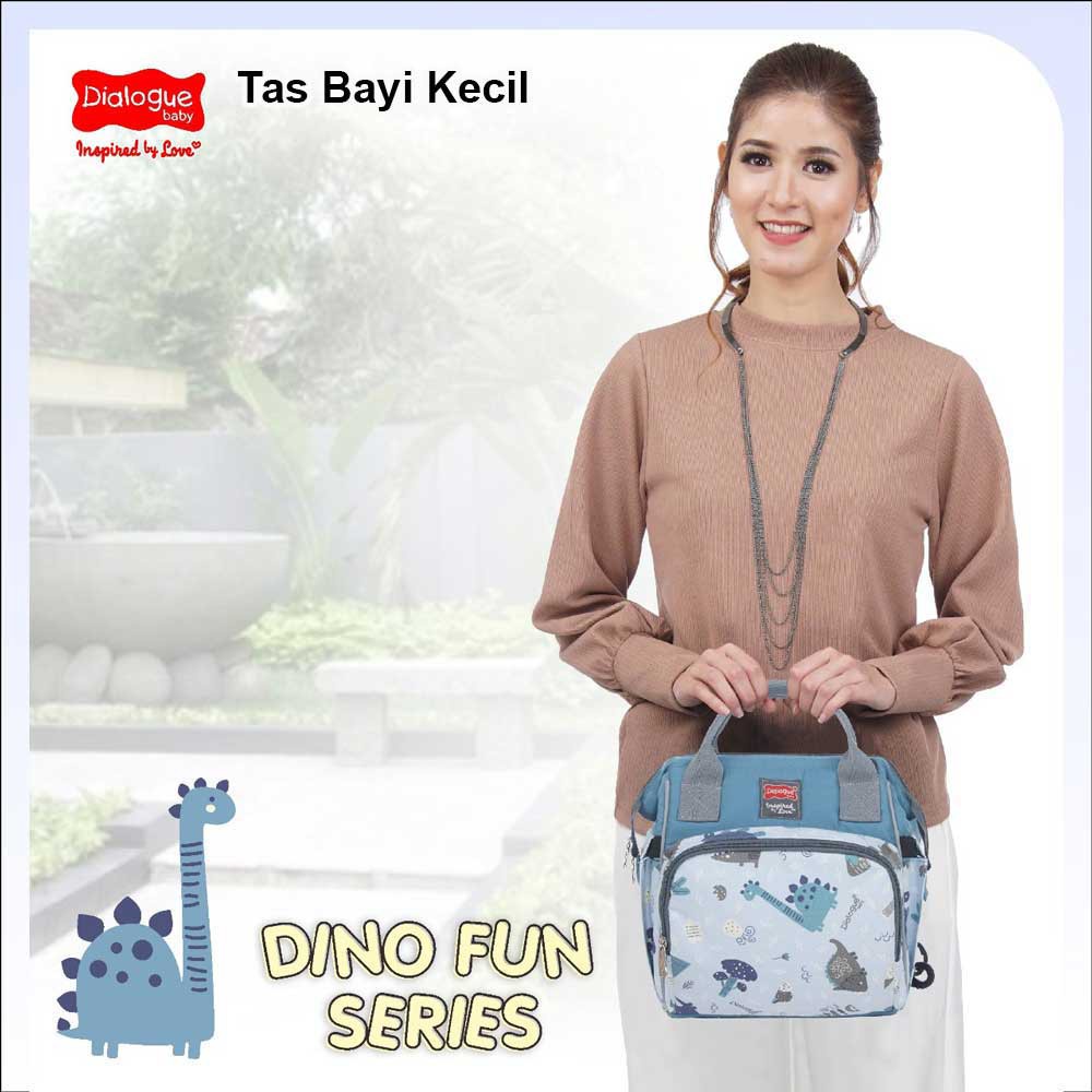 Dialogue Baby Small Diaper Bag 3in1 DGT7253 Dino Fun Series / Tas Bayi