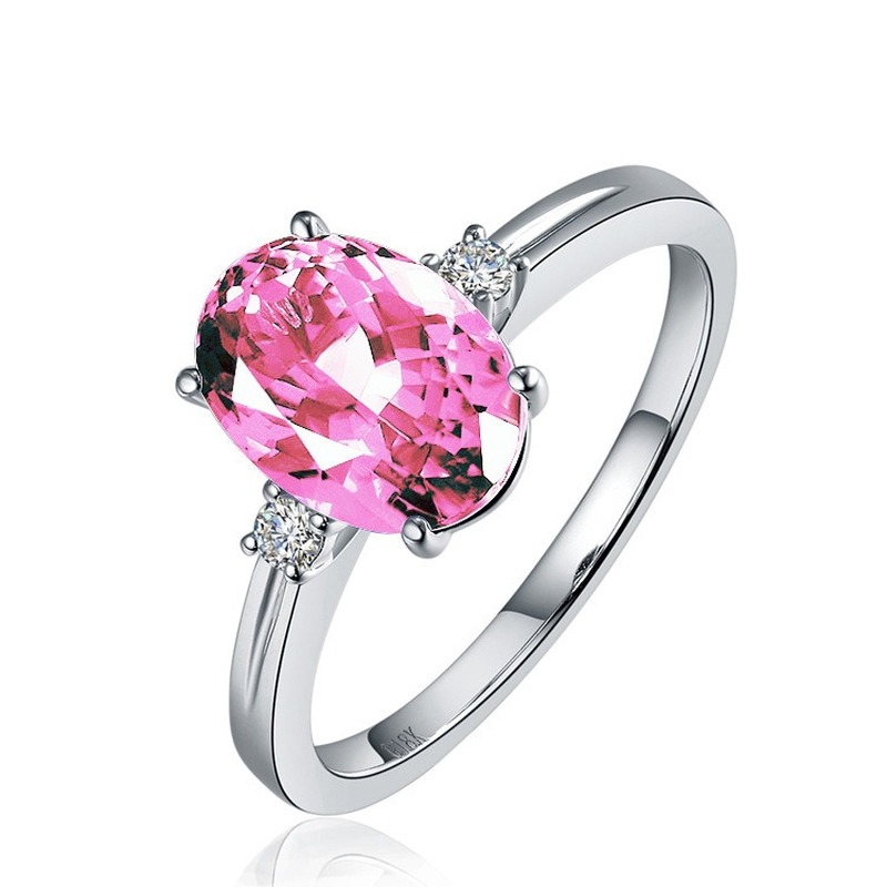 Cincin Sapphire Gaya Korea Elegan