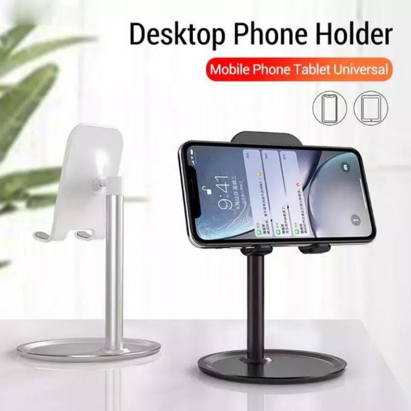 Liftable Foldable Phone Holder Stand HP di Meja Holder Desktop L305 / Gantungan HP