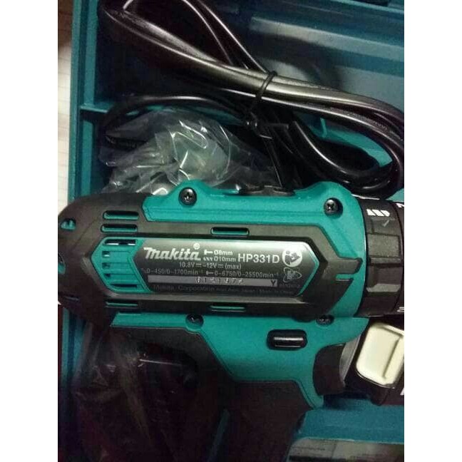 MURAH MESIN BOR CORDLESS MAKITA HP 331 DWYE BOR BATERAI MAKITA HP 331DWYE