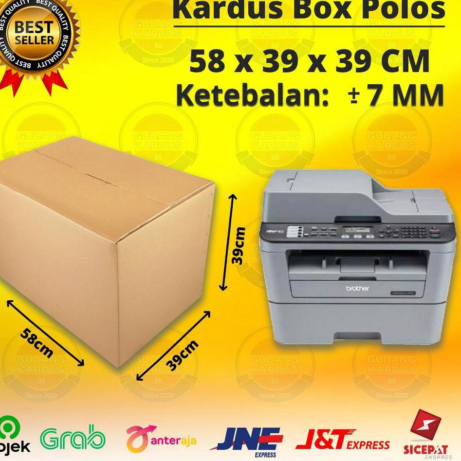 

⅍ Kardus Karton Box Besar 58x39x39 CM Dus Pindahan Jumbo Kokoh Tebal Polos ✹