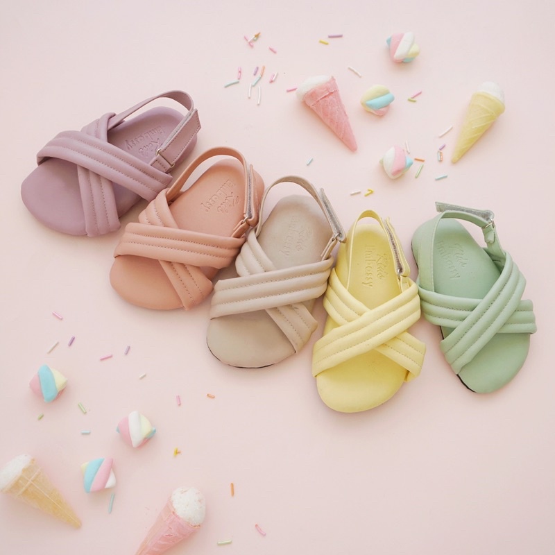 RACHIDKIDS / SANDAL ANAK CEWEK LUCU / SQUISHY SANDAL