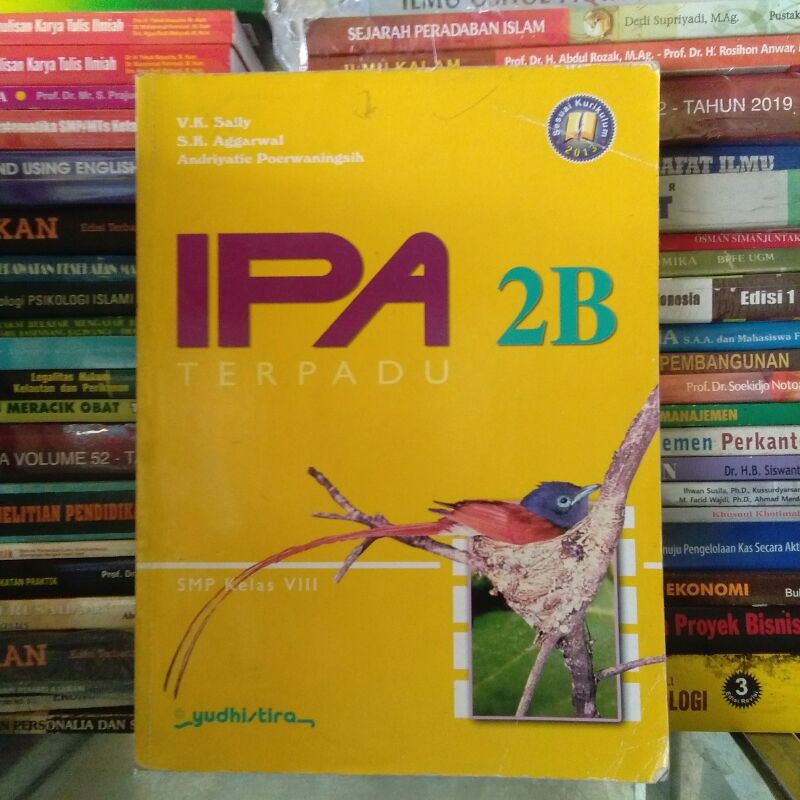 IPA Terpadu 2B SMP Kelas 8 VIII PenerbitvYudhistora