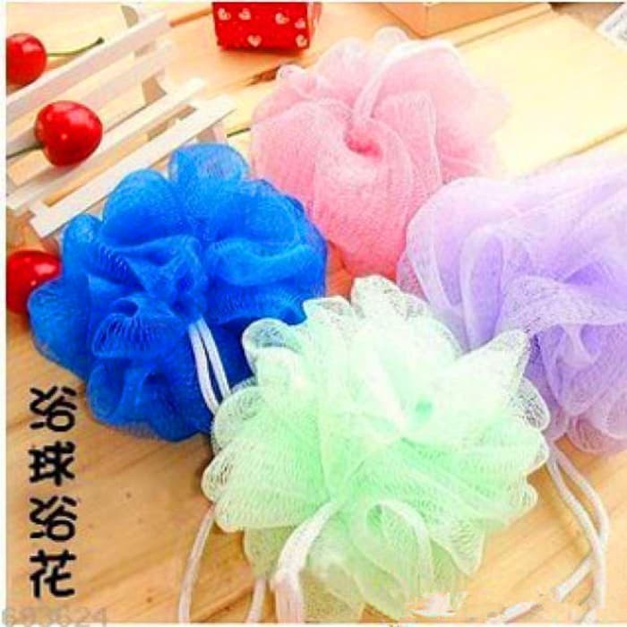 SPON MANDI BATH SPONGE SPONS MANDI MEKAR 15 gr SHOWER PUFF SPON JARING