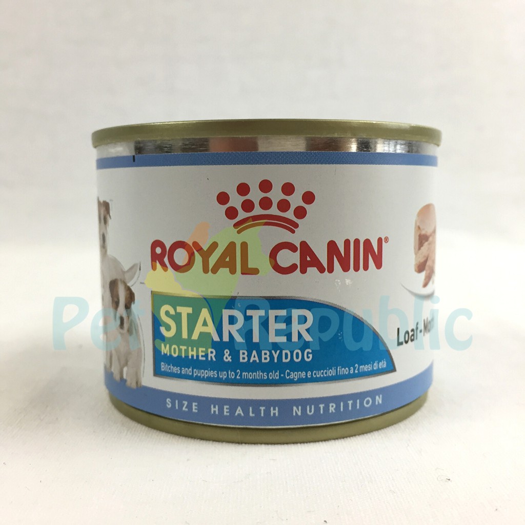 

Pet Republic Makanan Anjing Pemula ROYAL CANIN Canine Starter Mousse Canned Food 195gr