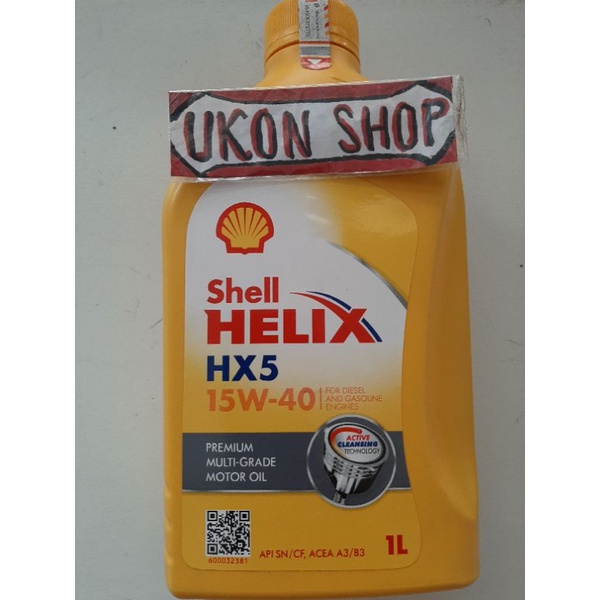 oli oil shell helix HX5  1liter