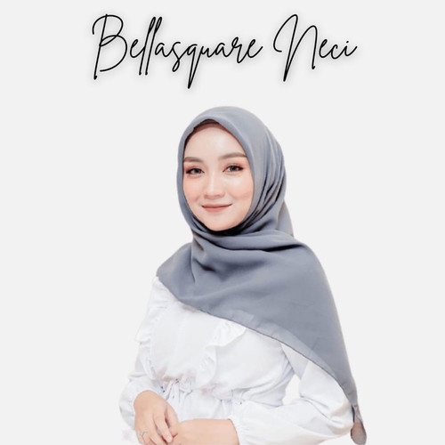 BELLA SQUARE / Hijab Segi Empat Pollycotton / Jilbab Laudya Square Murah