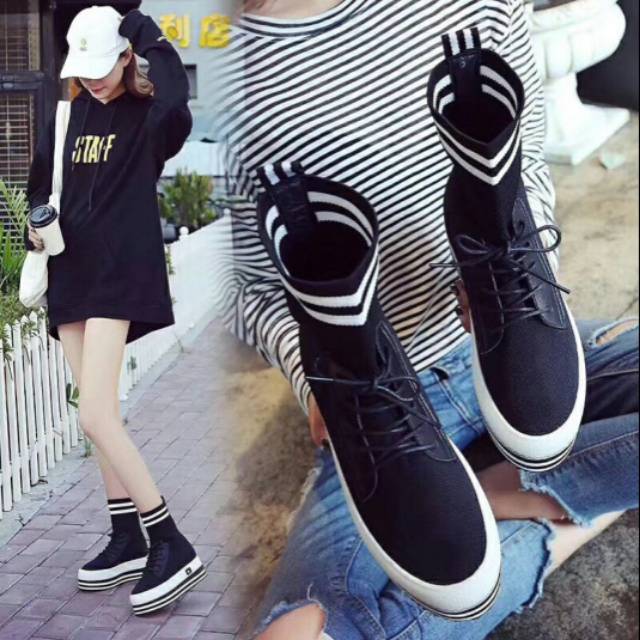 SEPATU BOOTS WEDGES SNEAKER FASHION IMPORT