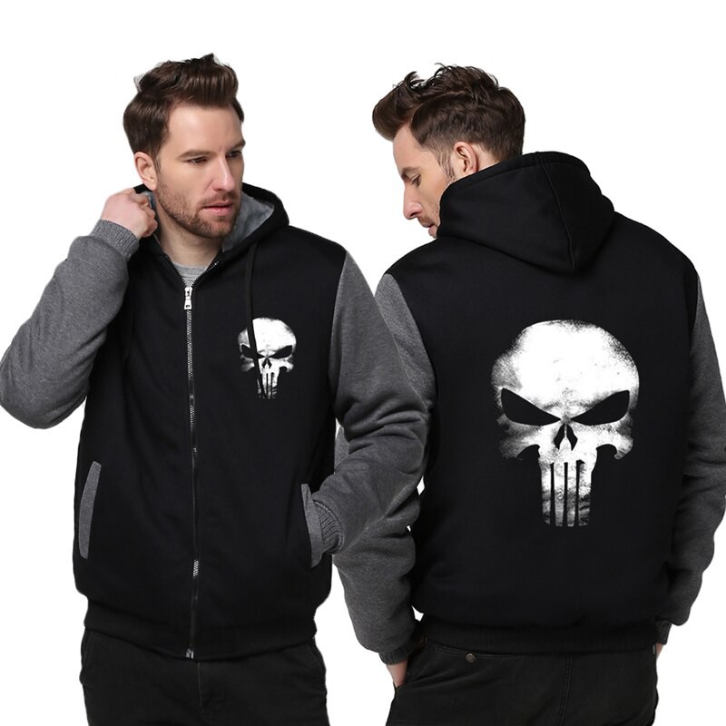 Jaket Pria Jaket Zipper TENGKORAK Terbaru Dan Termurah