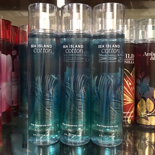 BATH & BODY WORKS SEA COTTON ISLAND MIST