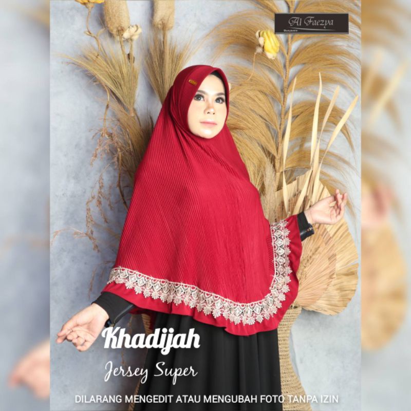 jilbab doi plisket pet prada jumbo