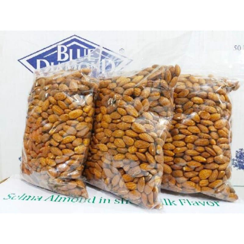 

kacang almond panggang 1kg/kacang almond oven rosted premium