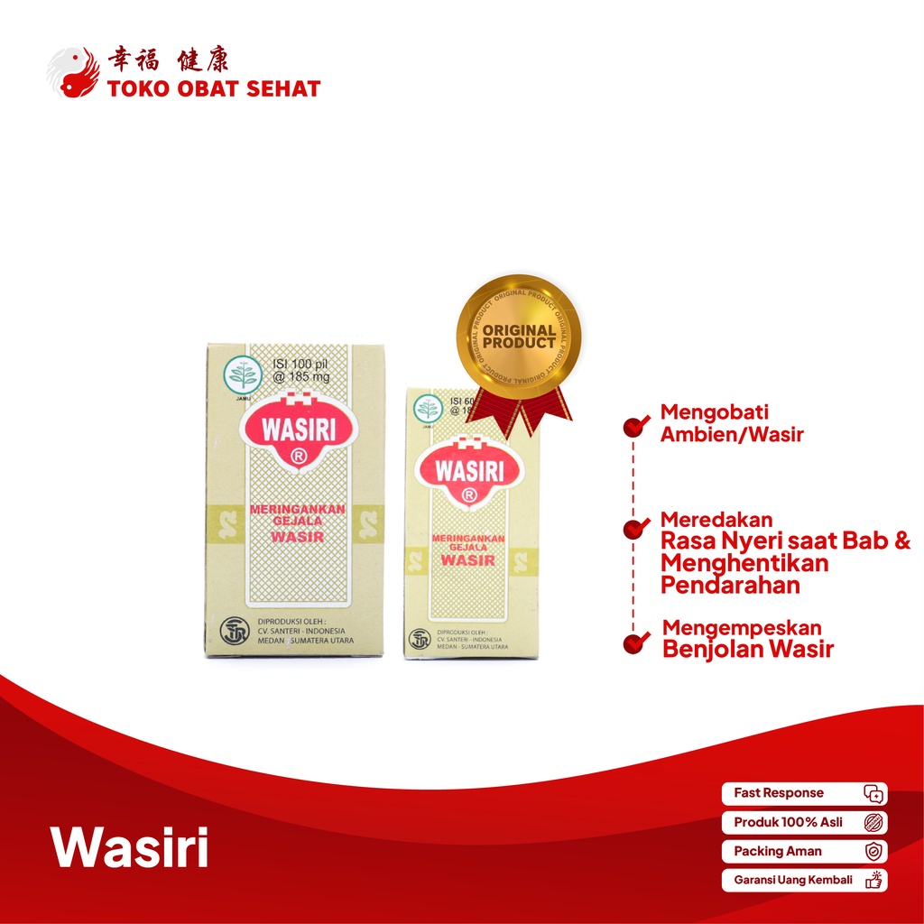 WASIRI obat wasir - ambeien kronis herbal manjur