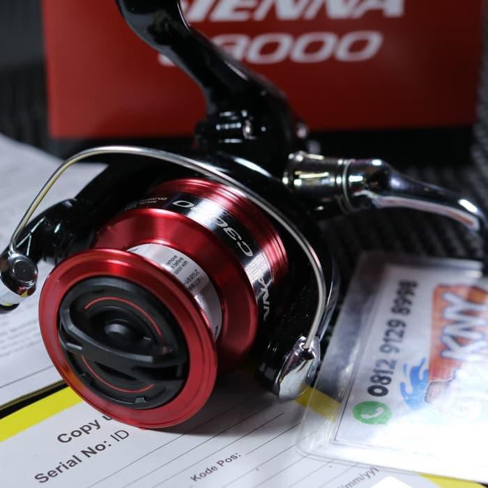 alat pancing mantul habis REEL Shimano Legendaris Sienna C 3000 FG Original Bersertifikat
