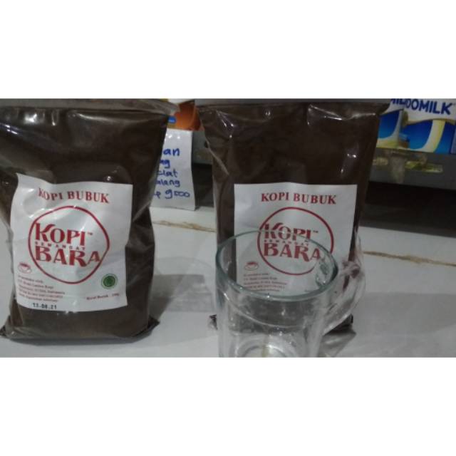 

Kopi bubuk bara 250gr