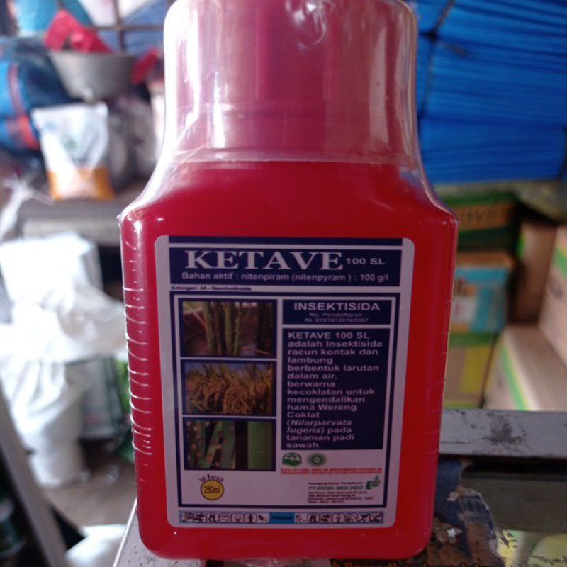 Insektisida ketave berbahan aktif nitenpyram 100 g/l - kemasan 100 ml