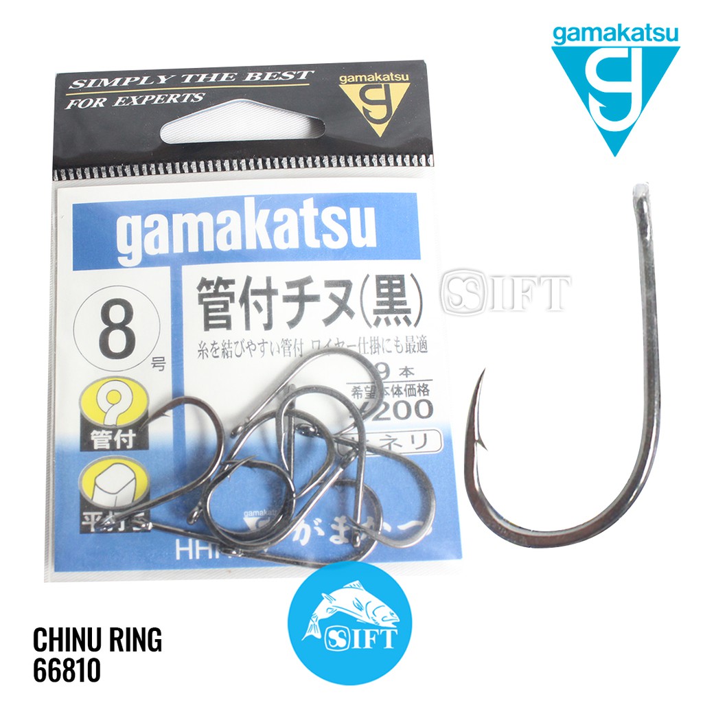 Kail Gamakatsu CHINU RING 66810 No #1 s/d 12 | Laut | Hook Mata Pancing