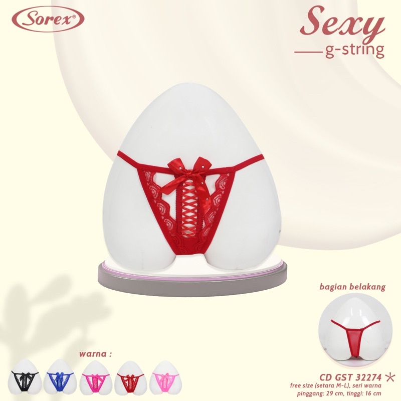 CD G string | Celana Dalam Sexy Gstring SOREX 32274 Freesize