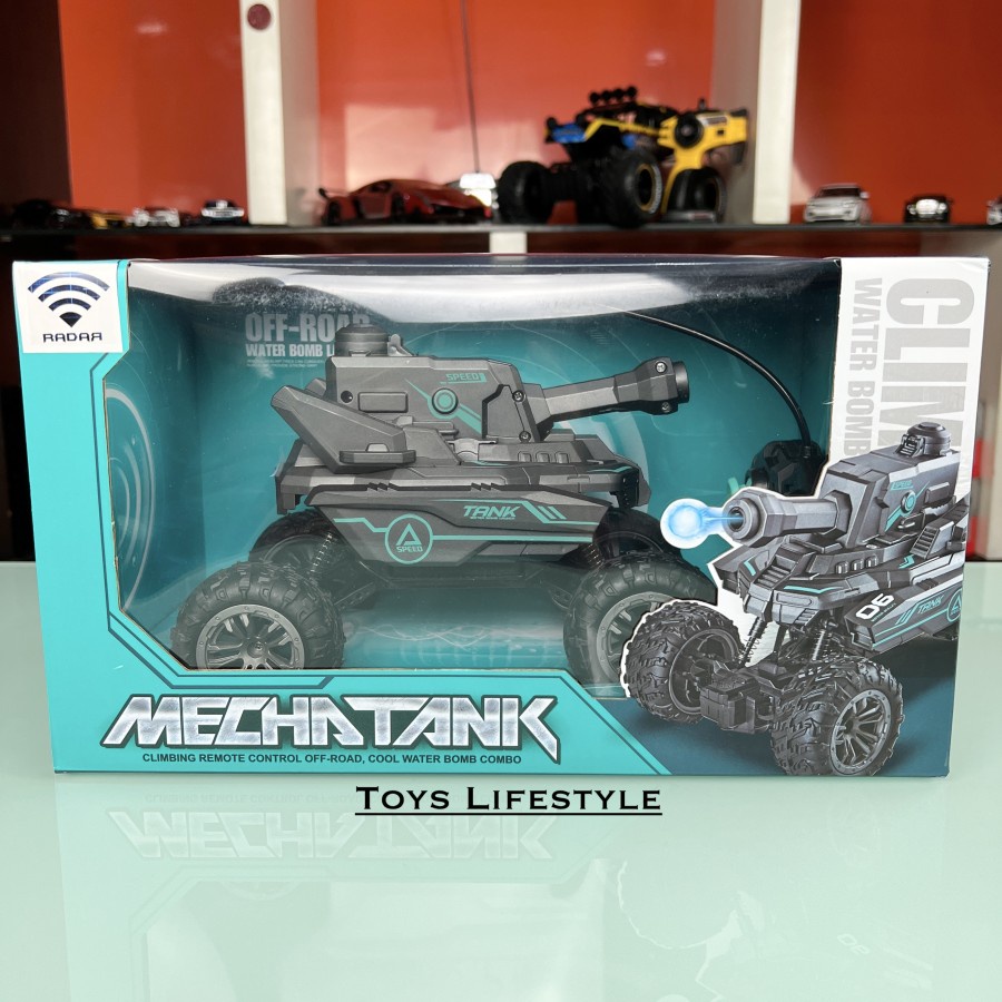 Mainan Remote Control RC Tank Off Road Water Gel Crystal Bullet