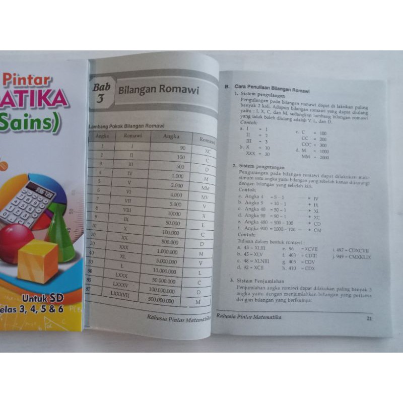Buku Rahasia Pintar Matematika Dan IPA SAINS (NG)-2