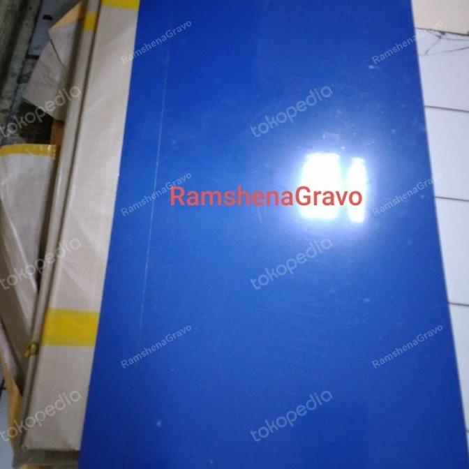

Office & Stationery | Document Organizer | Gravoply Biru/Bahan Name Tag/Laser/Router/60X120Cm Tebal 1.5Mm | Best Seller