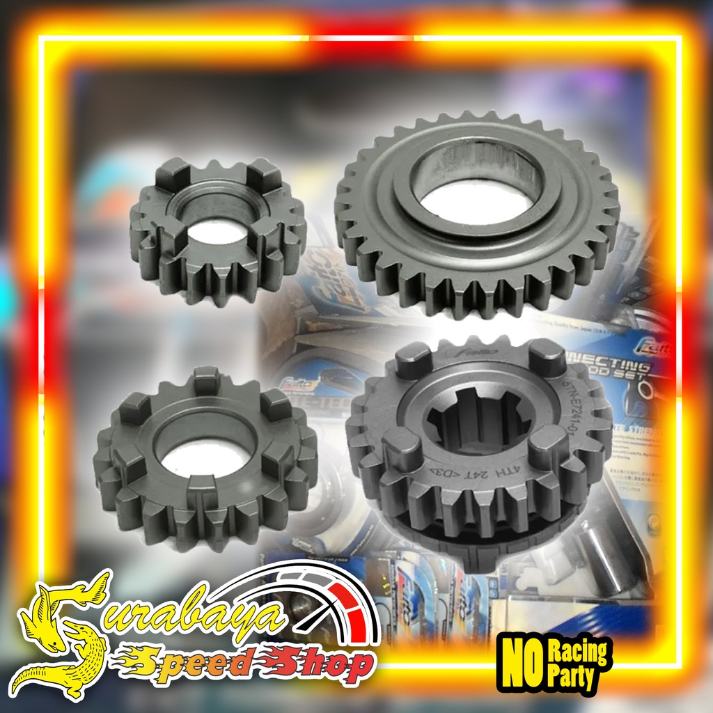 FAITO Gear Gir Rasio Satuan Jupiter Z Satria Fu Racing Set