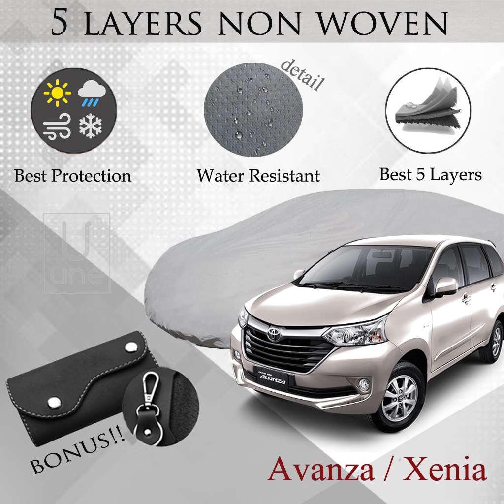 Cover Sarung Mobil AVANZA 5 Layer Protection