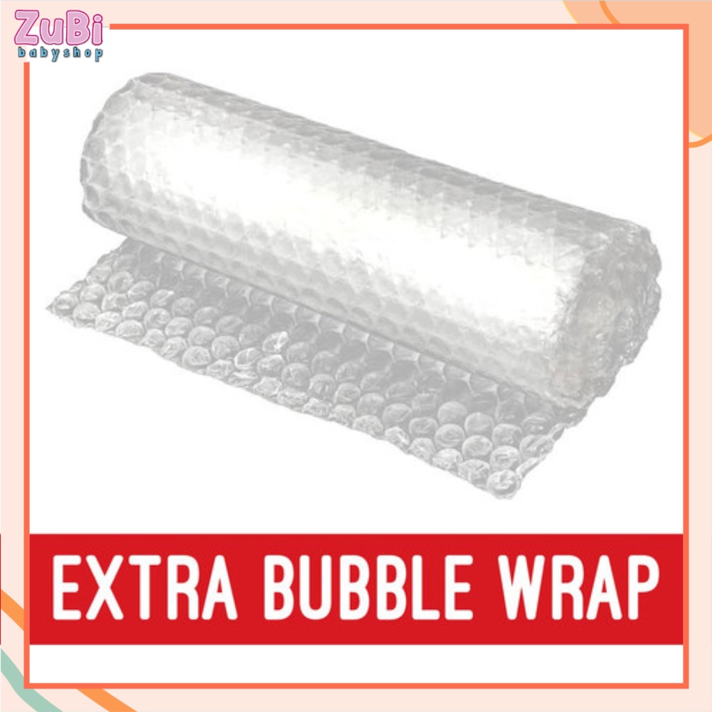 

EXTRA BUBBLE WRAP ZUBIBABYSHOP (Hanya untuk tambahan tidak dijual terpisah)