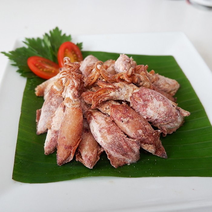 

SEAFOOD CUMI ASIN SUPER KERING TELUR IKAN LAUT PROMO TERMURAH 500 GRAM