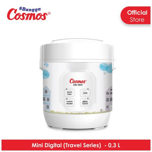 Cosmos Rice Cooker Mini Digital 4in1 CRJ-1031 - 0.3 L