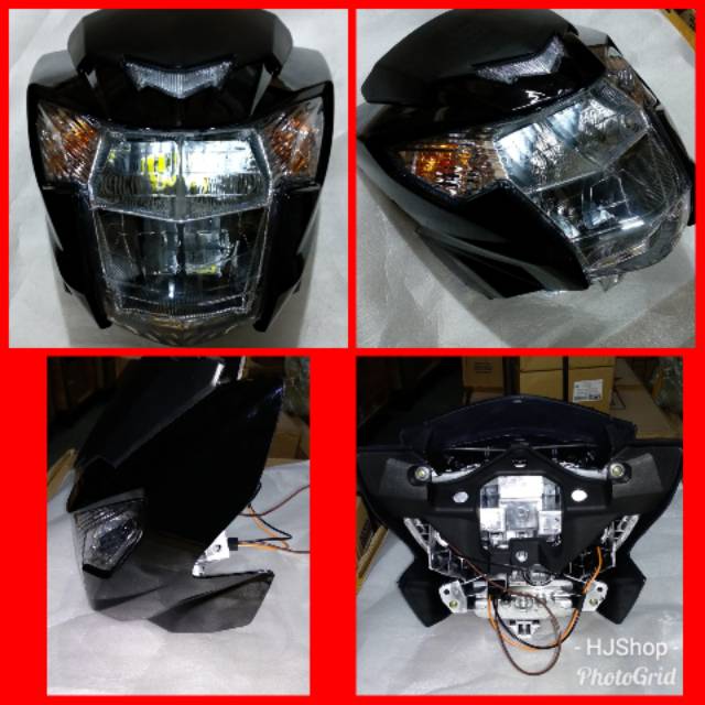 Reflektor Lampu Depan Satria FU FI Injeksi LED Assy