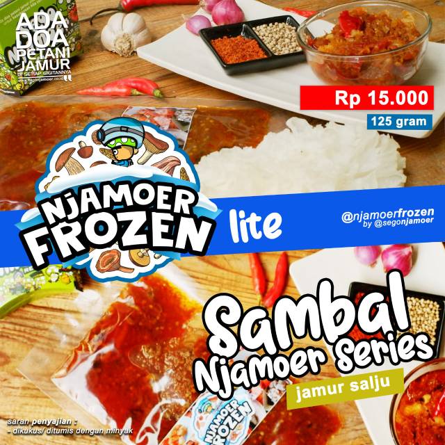 

Sambal njamoer series jamur salju