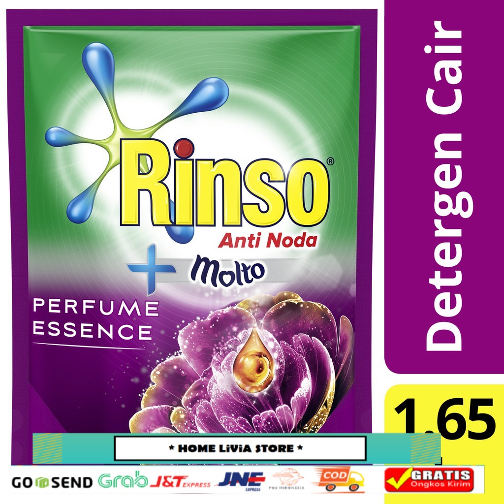 Rinso Molto Perfume Essence Liquid Deterjen Cair 1.65 L