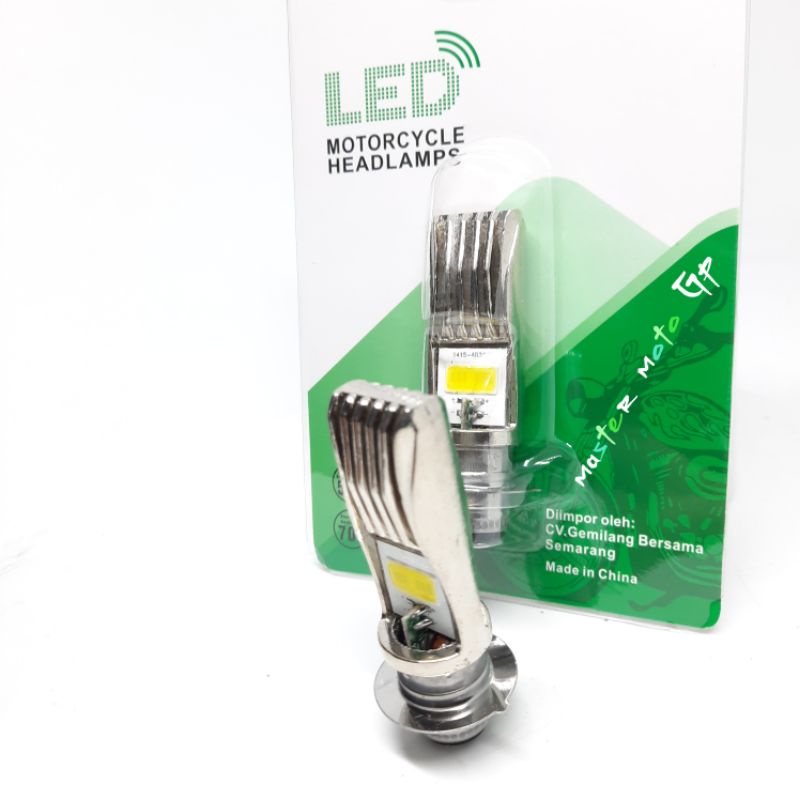 Bholam Led model tyto Ac/Dc bebek Lampu depan Led H6 bebek 2 sisi