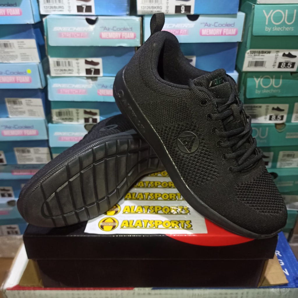 Airwalk Gary AIWX9F0937MB Full black Sepatu Sneaker Pria Original