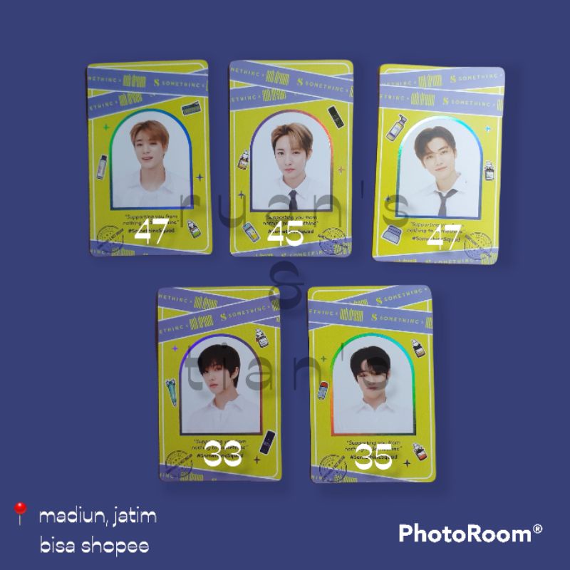PC Photocard NCT Dream Somethinc Holo Batch 3 [Jeno, Renjun, Jaemin, Jisung, Chenle]