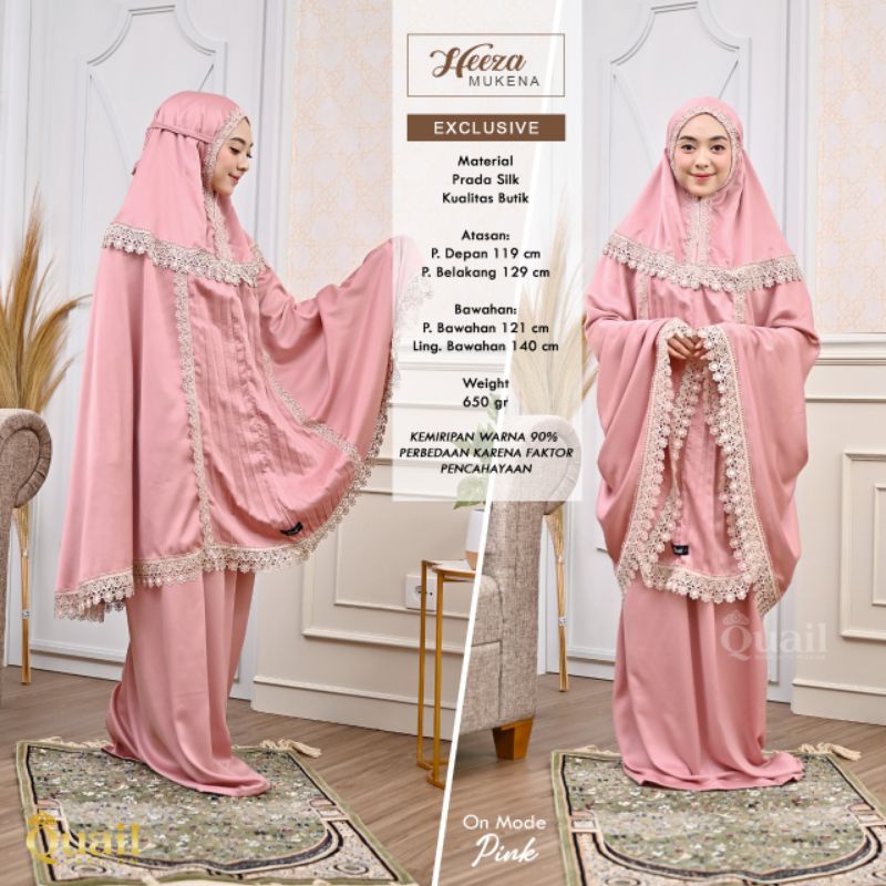 MUKENA HEEZA BY ORI QUAIL HIJAB