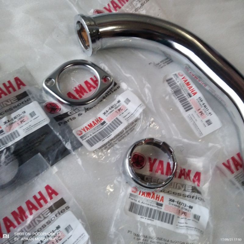 paket leher knalpot rxking ori ygp rx king packing paking cincin sambungan exhaust muffler mufler