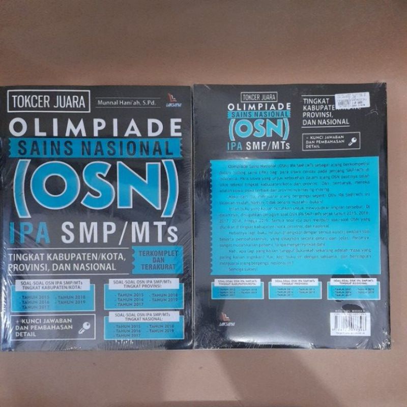 TOKCER JUARA OLIMPIADE SAINS NASIONAL ( OSN ) IPA SMP/ MTs