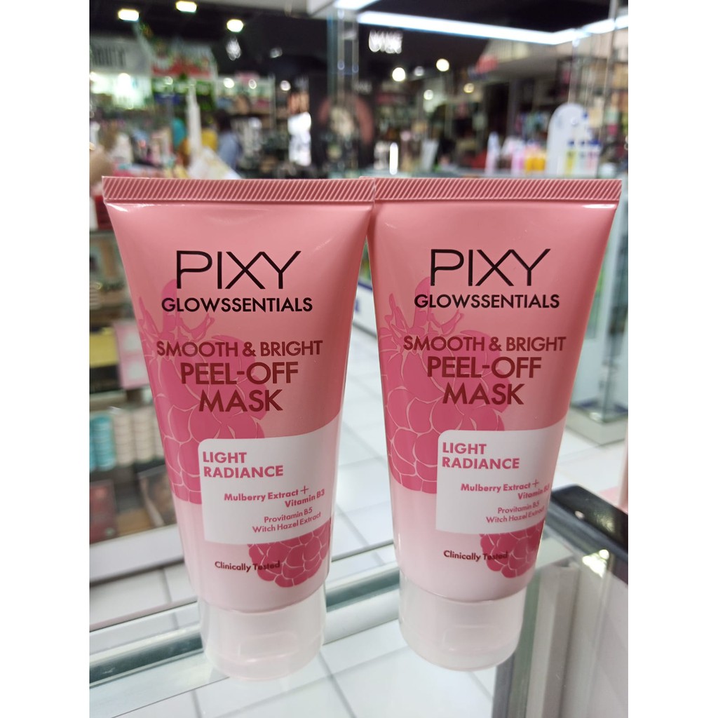 PIXY GLOWSSENTIALS SMOOTH &amp; BRIGHT PEEL-OFF MASK 60gr