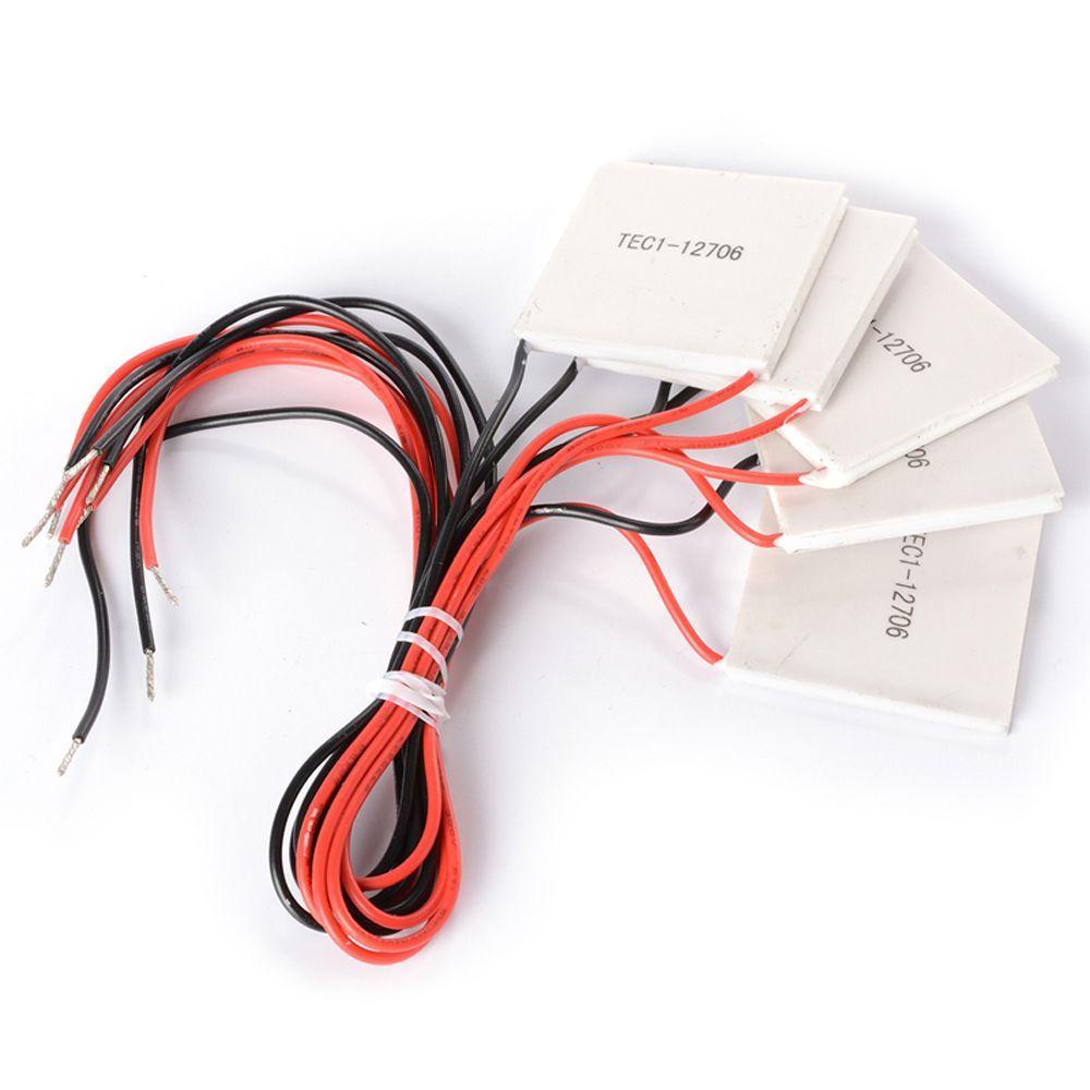 Augustina Semikonduktor Pendingin Terbaru 1Pcs 12V 60W TEC1-12706 Thermoelectric Pendingin Heat Sink Cool Plate Module